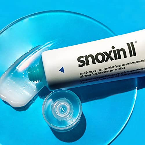INDEED LABS Snoxin II, Instant Perfection Anti Wrinkle Serum For Younger Looking Skin, Deep Wrinkle Face Serum with high dosage peptides Acid, Da