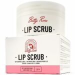 𝗪𝗜𝗡𝗡𝗘? 𝟮𝟬𝟮𝟯* Lip Scrub, Lip Exfoliator and Moisturizer for Lightening and Brightening Lips, Made with Pure Beeswax with Vitamin C and E for Hydra