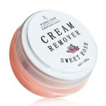 Eyelash Extensions Remover 30g Cream Type,Low Irritation Fast Action Lash Extension Adhesive Remover for Sensitive Eyes(Sweet Rose)