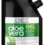 Onyx Aloe Vera Gel for Face, Hair & Body 100% Natural Organic Aloe Vera Gel for After Sun Skin Care, Soothing, Hydrating - Hand Harvested & Cold