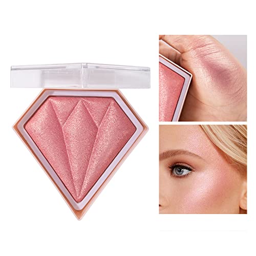 Powder Highlighters Makeup,Highly pigmented Powder Highlighter,Bronzer and Highlighter Palette,Highlighting Powder for a Radiant Finish,Silky and