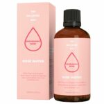 100% Pure Organic Rose Water for Face (100ml) | Calms & Soothes Irritated/Red Skin | Heals Blemishes | Softens Skin & Hair | Incredibly Gentle, T