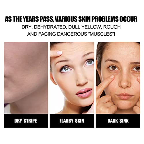 Instant Face Lift Cream, Face, Neck, Eye Tightening & Lifting Serum, Smooth Appearance of Loose Sagging Skin, Puffiness, Fine Lines & Wrinkles Wi