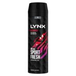 Lynx Sport Recharge Body Spray 200 ml