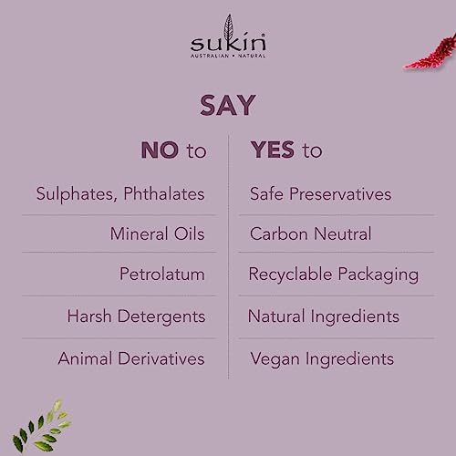 Sukin Purely Ageless Rejuventating Day Cream 120ml - with Vitamin E; cruelty free & vegan friendly - to naturally plump, firm & hydrate skin, whi