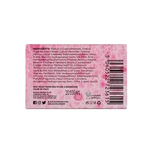 BLEACH LONDON Rose Shampoo Bar - Pale Pink Rinse, Vegan, Cruelty Free, colour Protected Clean, colour Depositing Formula, 250 ml