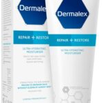 Dermalex Repair + Restore – Ultra Hydrating Moisturiser Cream for Dry Skin – 200 g
