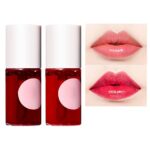 Lip Tint Stain Set, Mini Liquid Lipstick Lip Stain Long Lasting Lip Gloss, 3 In 1 Multi Stick Waterproof Hydrating Moisturizing Sweatproof Qiuck