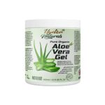 100% Pure Organic Aloe Vera Gel 500ml Made from Freshly Cut Aloe for Face, Body, Hair, Sunburn, After Sun, Scars, Hydrating Cooling Refreshing Ve