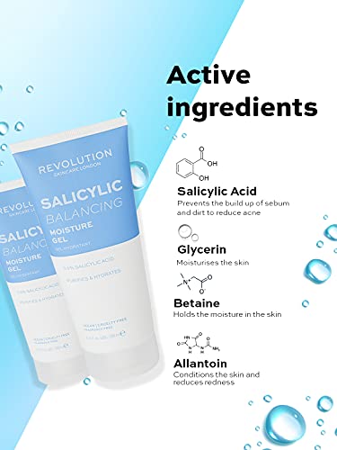 Revolution Skincare London, 2% Salicylic Acid BHA Anti Blemish, Serum, 30ml