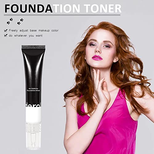 Foundation Mixer - Face Make-up Foundation for Mature Skin - Full Coverage Foundation Make Up Primer - Color Mixer Foundation Shade Adjuster - Ch