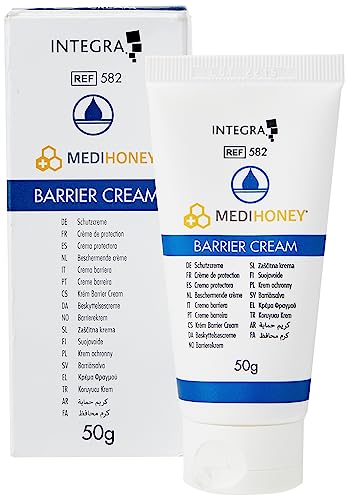 Medihoney Barrier Derma Cream, Paraben Free, All Skin Tone, Dry Rough and Itchy Skin, 50 g