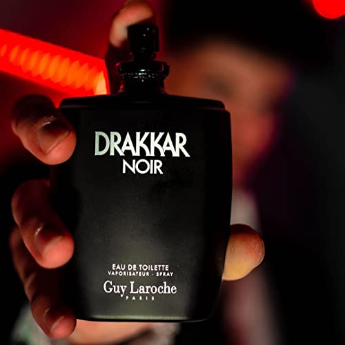 Guy Laroche Drakkar Noir Eau de Toilette Perfume for Men, 200 ml