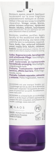 Bioderma Cicabio Pommade - Repairing, Soothing & Nourishing Ointment Cream Moisturiser, Relieves Discomfort & Reduces the Urge to Scratch, 40ml