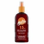 2 X Malibu Sun Tanning Dry Oil Spray SPF 15 Medium Protection Very Water Resistant UVA/UVB - 200ml Per Bottle