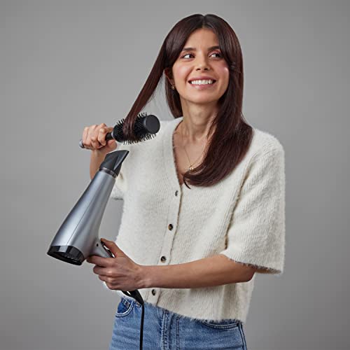 Remington Keratin Protect Ionic Hair Dryer, Infused with Keratin and Almond Oil for Healthy Looking Hair - AC8008, Silver