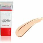 AQUAPURITY PHOERA Full Coverage Foundation New Formula Waterproof Long Lasting Oil Free Velvet Matte Liquid Foundation for Oily Skin Flawless Mak