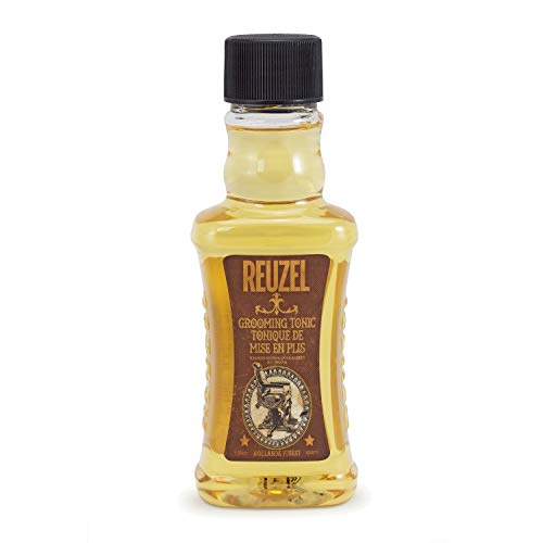 Reuzel Grooming Tonic - Pro Oil Treatment For Men With Organic And Natural Ingredients - Pure, Vegan Serum That Gives Hair Essential Strength And