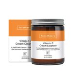 facetheory Vitamin C Cream Cleanser C1- Stabilised Vitamin C Face Wash, Face Wash Dry Skin, Hydrating Cleanser, Vegan & Cruelty-Free, Made in the