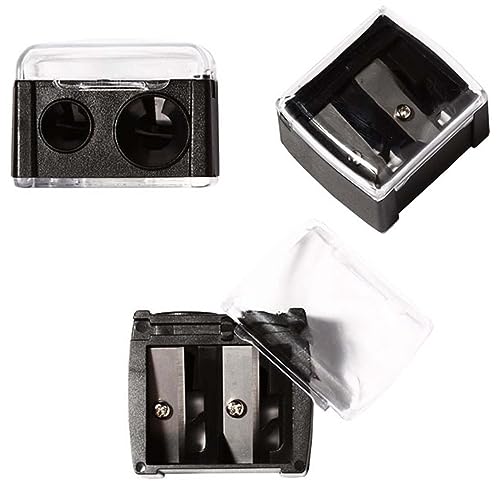 Eyeliner Sharpener Dual Pencil Sharpener Cosmetic Pencil Sharpener Lip Liner Sharpener Eyeliner Sharpener Eye Multi-Sized Eyebrow Pencil Sharpene