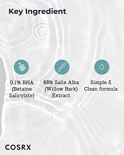COSRX Two in One Poreless Power Liquid with BHA 3.38fl.oz | Facial Moisturiser to Tighten Pores and Exfoliate Skin for Smooth and Clear Skin | fo