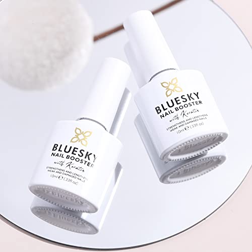 Bluesky Nail Booster with Keratin, Nail Strengthener, Repair for weak, damaged nails, with Jojoba Oil