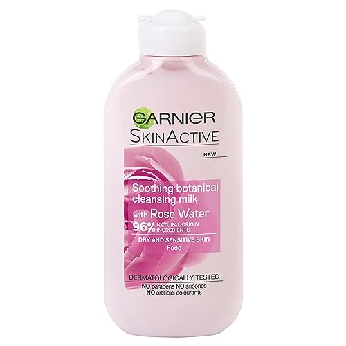 Garnier Natural Rose Water Toner Sensitive Skin 200ml (Packaging may vary)