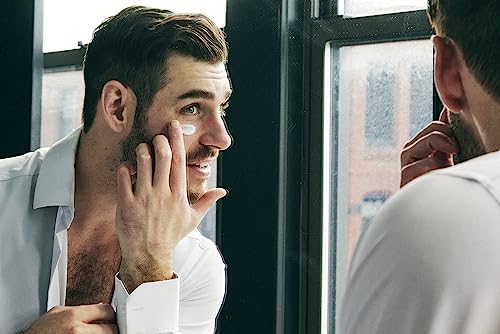 Brickell Men's Restoring Eye Cream for Men, Natural and Organic Anti Aging Eye Balm To Reduce Puffiness, Wrinkles, Dark Circles, Crows Feet and U