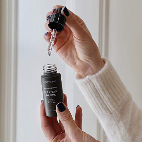 Facial Self Tanner by Löwengrip – Gradual Self Tanning Drops For Face, Mix in Your Moisturizer, Bronzer Drops – 30 ml