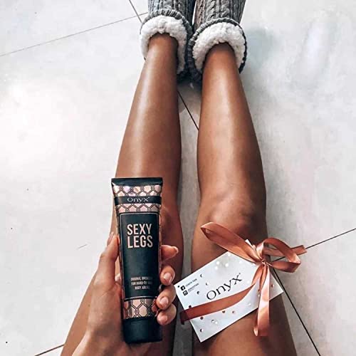 Onyx Sexy Legs Sunbed Tanning Lotion with Double Bronzer for Perfectly Tanned Legs