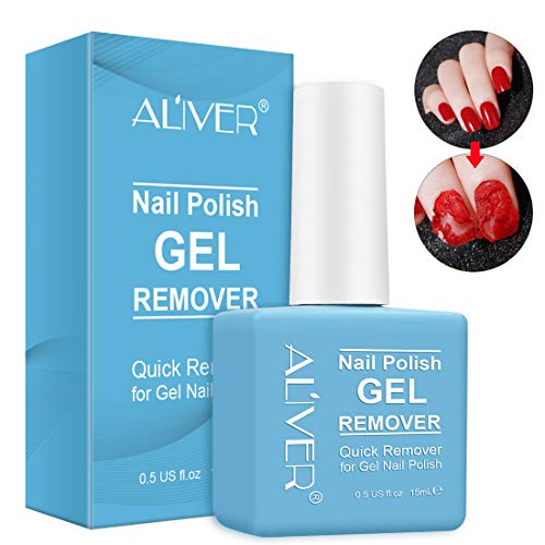 Gel Nail Polish Remover, Nail Polish Remover, Gel Polish Remover For Nails In 2-3 Minutes, Quick & Easy Polish Remover, No Need for Foil, Soaking