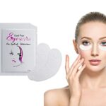 50 Pairs Under Eye Gel Pads, Lint Free Skin Friendly Under Eye Patches Lash Pads for Eyelash Extension Treatment