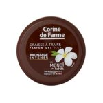 Corine de Farme Intense Tanning Milking Grease - Islands Scent - For Matte Or Already Bronzed Skin - Golden And Luminous - With Monoi Tahiti - Wa