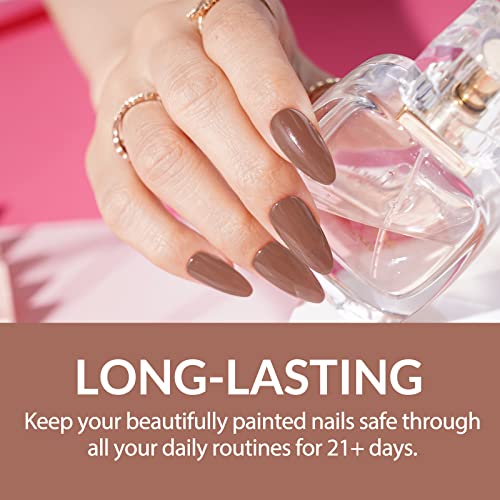 PYRRLA Lazy Afternoon Gel Nail Polish Set of 6 Colors, Soak Off Gel Polishes for Long-lasting & Smooth Finish, Easy-to-use Gel Nail Kit for Salon