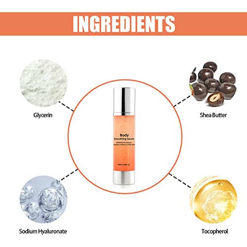 LYINUR Smoothing Body Serum, LYINUR Retinol Body Lotion, Body Smoothing Oil Serums, Skin Lotion Versed Moisturizing Body Smoothing Essence Cream