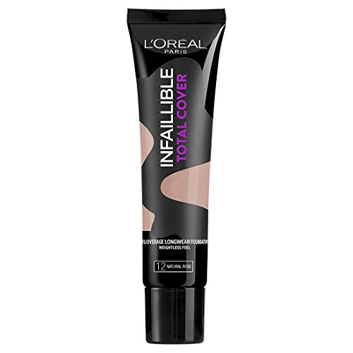 L'Oréal Infallible Total Cover Foundation, 32 Amber, 35 g