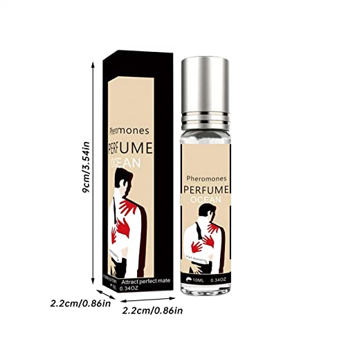 Perfume For Women and Men Long Lasting Pheromone Eau de Toilette Fresh Sweet Ocean Perfume 10ml