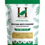 H&C Fuller'S Earth Clay/Multani Mitti/Bentonite Clay- 227 Gms | For Skin and Face Packs