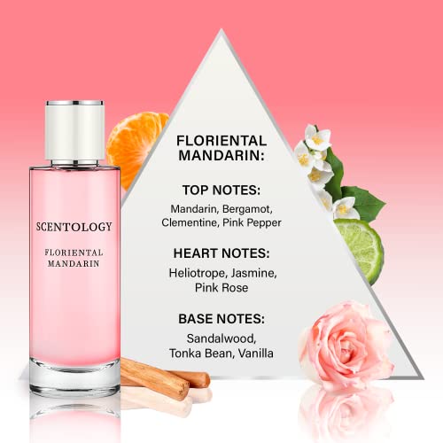 Scentology Floriental Mandarin Perfume for Women, Eau De Parfum 100ml