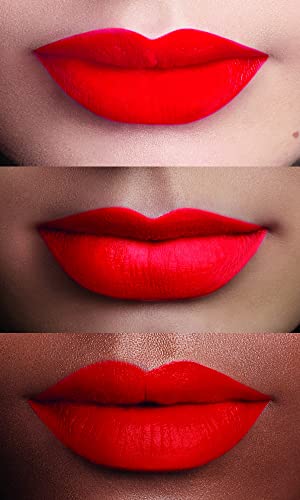 L'Oreal Paris Rouge Signature Matte Liquid Lipstick, Ultra-Matte Lip Stain, Up To 24 Hours of Colour, 113 I Don't, 41 ml (Pack of 1)