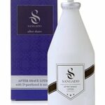 SANGADO Invincible Aftershave Lotion for Men, Moisturizing, Refreshing, Luxury Smelling, Woody Aquatic Scent, Fine French Essences, Long-Lasting,