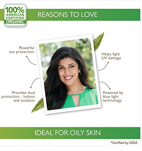 Organic Harvest Sunscreen For Women & Men SPF 60 PA+++ for Oily or Acne Prone Skin | Sunscreen Lotion Protects From Harmful UVA & UVB Rays | Hydr