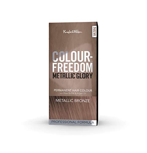 Colour Freedom Metallic Permanent Silver Blonde Conditioning Hair Dye. Infused with Shea Butter and Argan Oil for Ultra Glossy Conditioned Hair.