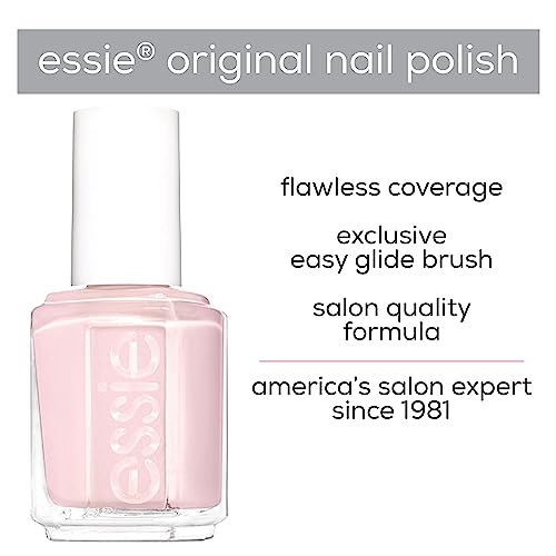 essie Original Nail Polish, 514 birthday girl, Gold Pink Nail Polish, 13.5 ml