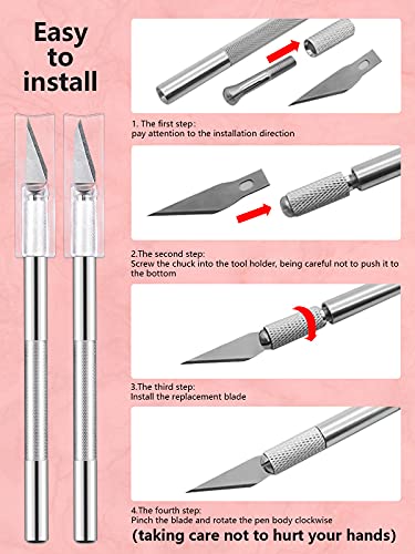 Kalolary 8 PCS Nail Cutter French Nails V Line Trimmer Stainless Steel French Tip Nail Manicure Edge Trimmer DIY Plate Module Easy French Tip Cut