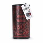 Hawkins & Brimble Premium Grooming Gift Set - Shave Cream & Aftershave Balm | Good Lather and Post Shave Moisturiser (Red)