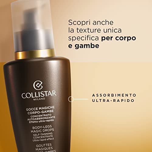 Collistar Self Tanning Legs Magic Drops, 125 ml