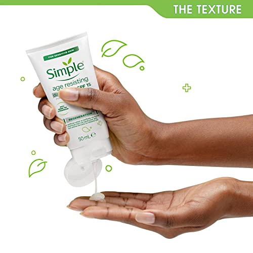 Simple Age Resisting Day Cream SPF15 50ml and Night Cream 50ml (Bundle set)