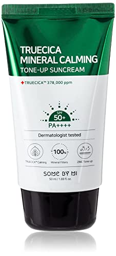 SOME BY MI Truecica Mineral Calming Tone Up Suncream SPF50+/PA++++ 50ml