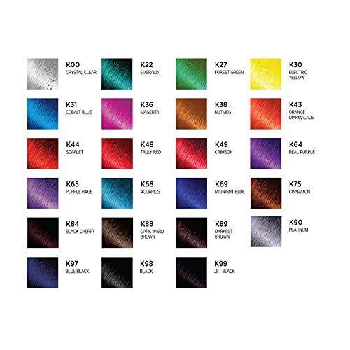 Kiss Express Color #K98 Semi- Permanent Black 100g